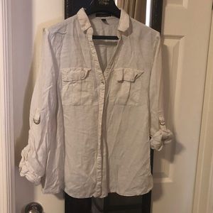 Esprit ivory button down